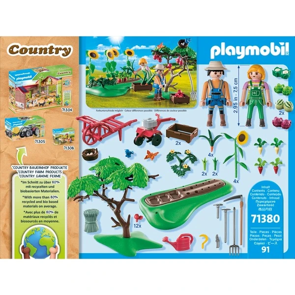 PLAYMOBIL 71380 Country Starter Pack Bauernhof Gemüsegarten, Konstruktionsspielzeug 9 PLAYMOBIL 71380 Country Starter Pack Bauernhof Gemüsegarten, Konstruktionsspielzeug – Bild 7