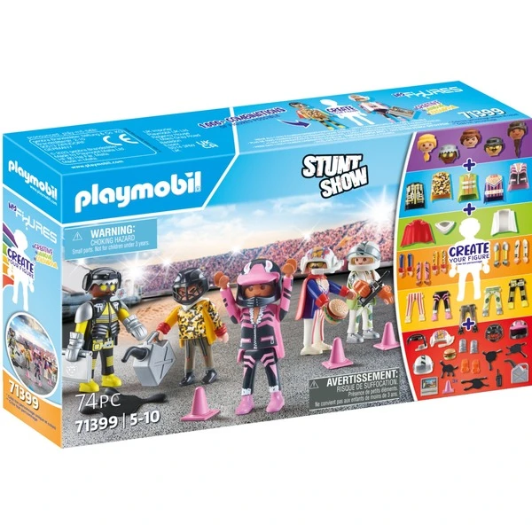 PLAYMOBIL 71399 My Figures: Stuntshow, Konstruktionsspielzeug 3 PLAYMOBIL 71399 My Figures: Stuntshow, Konstruktionsspielzeug