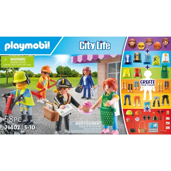 PLAYMOBIL 71402 My Figures: City Life, Konstruktionsspielzeug 7 PLAYMOBIL 71402 My Figures: City Life, Konstruktionsspielzeug – Bild 5
