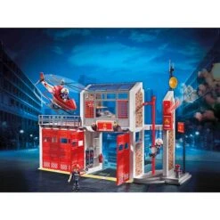 PLAYMOBIL 9462 City Action Große Feuerwache, Konstruktionsspielzeug -Playmobil Verkaufsgeschäft PLAYMOBIL 9462 City Action Gro e Feuerwache Konstruktionsspielzeug@@1sspkl0o 1