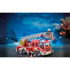 PLAYMOBIL 9463 City Action Feuerwehr-Leiterfahrzeug, Konstruktionsspielzeug -Playmobil Verkaufsgeschäft PLAYMOBIL 9463 City Action Feuerwehr Leiterfahrzeug Konstruktionsspielzeug@@1sspkl0k 1