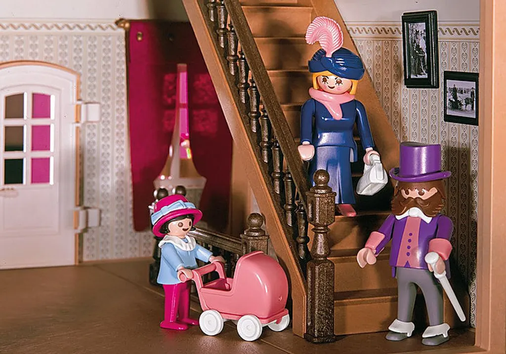 PLAYMOBIL 70890 Nostalgisches Großes Puppenhaus 6 PLAYMOBIL 70890 Nostalgisches Großes Puppenhaus – Bild 4