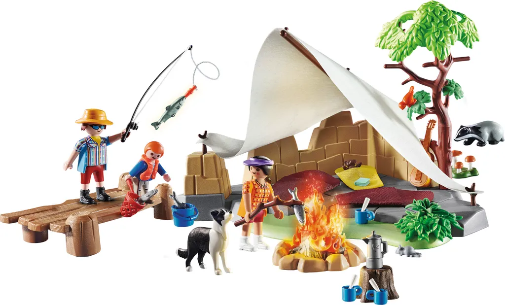 PLAYMOBIL Family Fun 70743 Familie Beim Campingausflug 4 PLAYMOBIL Family Fun 70743 Familie Beim Campingausflug – Bild 2