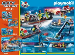PLAYMOBIL City Action 70141 Seenot: Polarsegler-Rettung Mit Schlauchboot -Playmobil Verkaufsgeschäft bc001ad8a2d22d80a5ab1945df95ff38