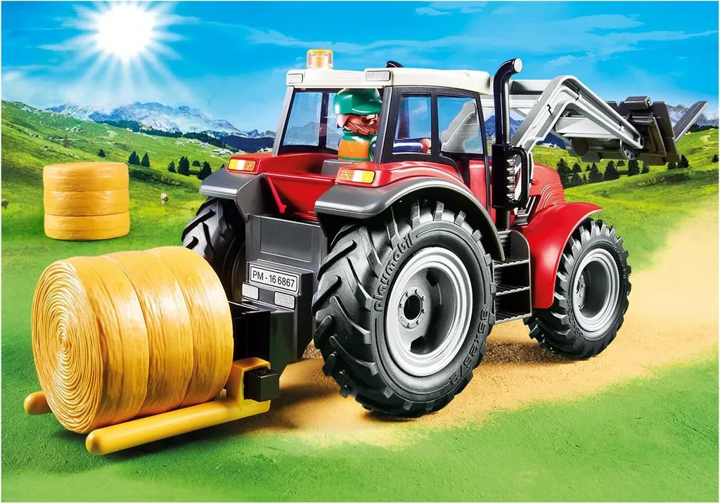 PLAYMOBIL 6867 - Riesentraktor Mit Spezialwerkzeugen 10 PLAYMOBIL 6867 - Riesentraktor Mit Spezialwerkzeugen – Bild 8