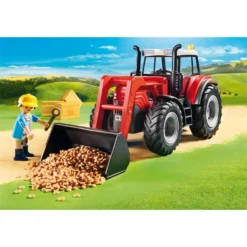 PLAYMOBIL 70131 Riesentraktor Mit Anhänger -Playmobil Verkaufsgeschäft d47683a486b7b42ad4d392b5ecdbb9c8