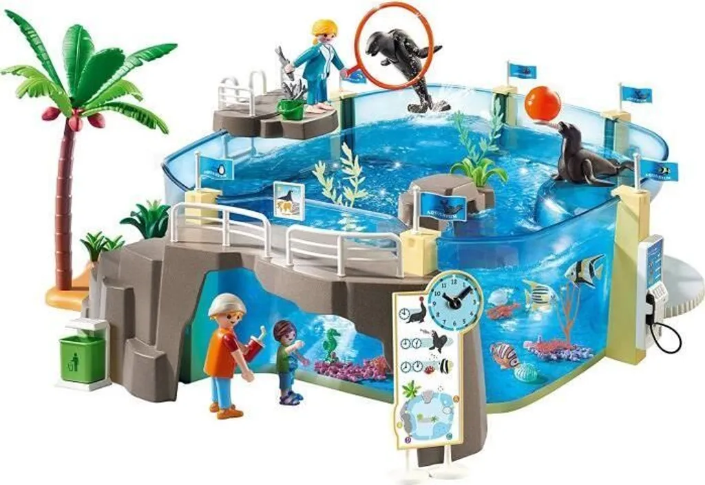 PLAYMOBIL - Meeresaquarium (9060) 12 PLAYMOBIL - Meeresaquarium (9060) – Bild 10