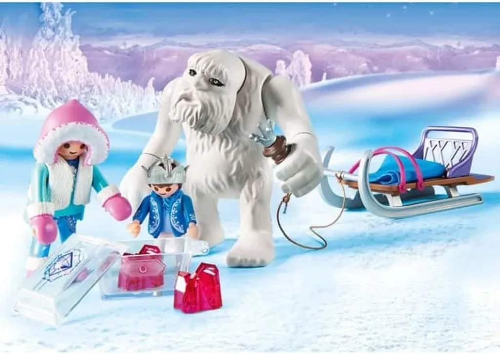 PLAYMOBIL 9473 Schneetroll Mit Schlitten 11 PLAYMOBIL 9473 Schneetroll Mit Schlitten – Bild 9