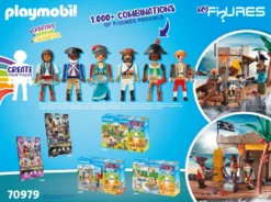 PLAYMOBIL MyFigures 70979 My Figures: Island Of The Pirates