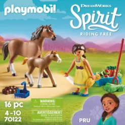 PLAYMOBIL Spirit 70122 Pru Mit Pferd Und Fohlen -Playmobil Verkaufsgeschäft ec60a60e033018ff37e666e73fc1a4b6