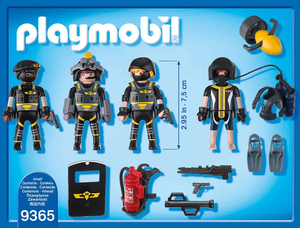 PLAYMOBIL 9365 SEK-Team 5 PLAYMOBIL 9365 SEK-Team – Bild 3