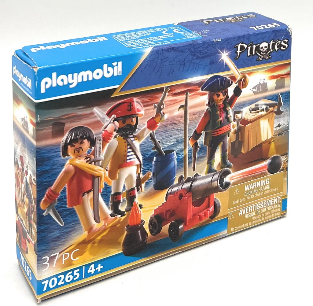 PLAYMOBIL Pirates 70265 / 5136 Piratenkommando 3 Piraten Mit Kanone 5 PLAYMOBIL Pirates 70265 / 5136 Piratenkommando 3 Piraten Mit Kanone – Bild 3
